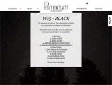 Tablet Screenshot of palmarium-magazine.com